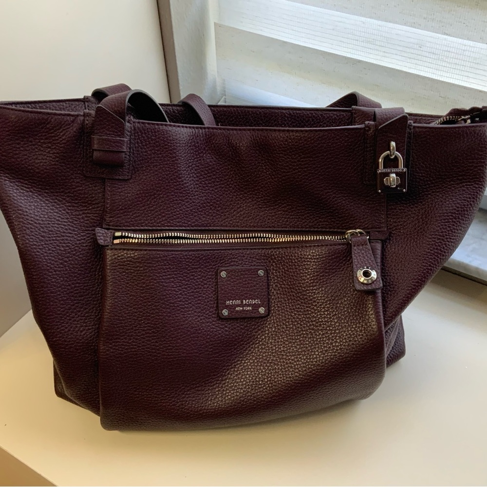 Henri Bendel Leather Tote